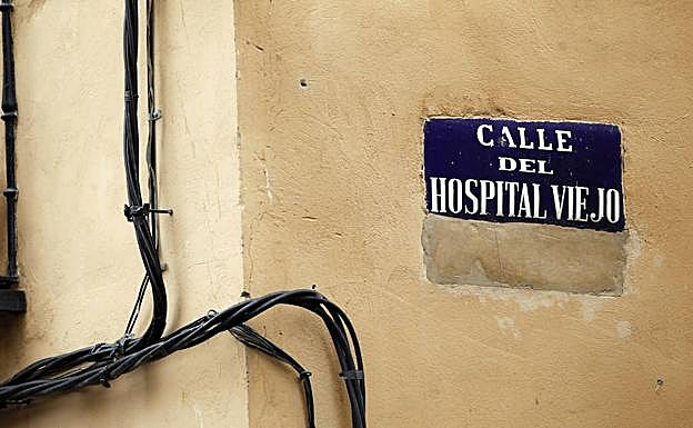 Calle Hospital Viejo de Logroño. 