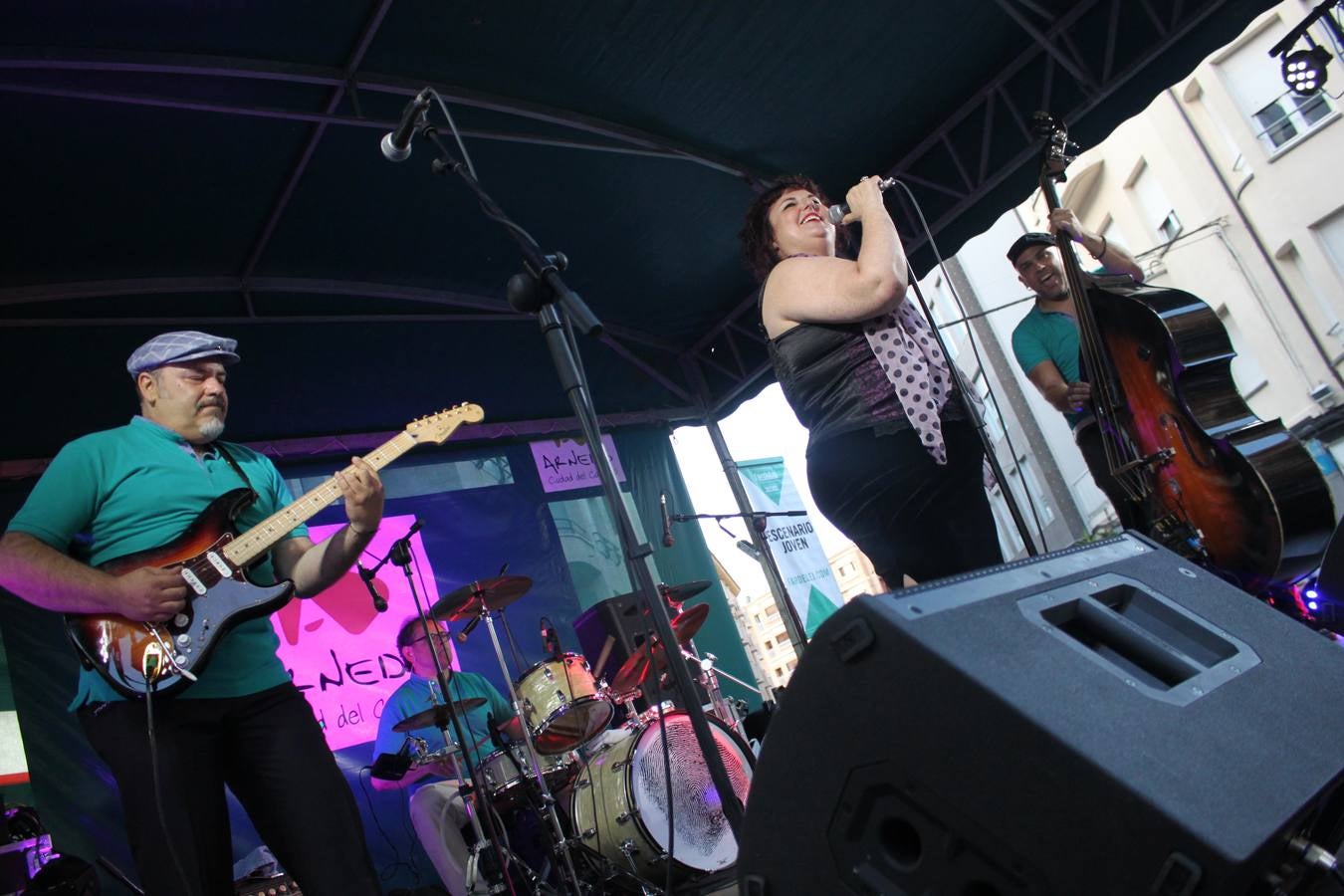 Primer concierto del festival de Arnedo.