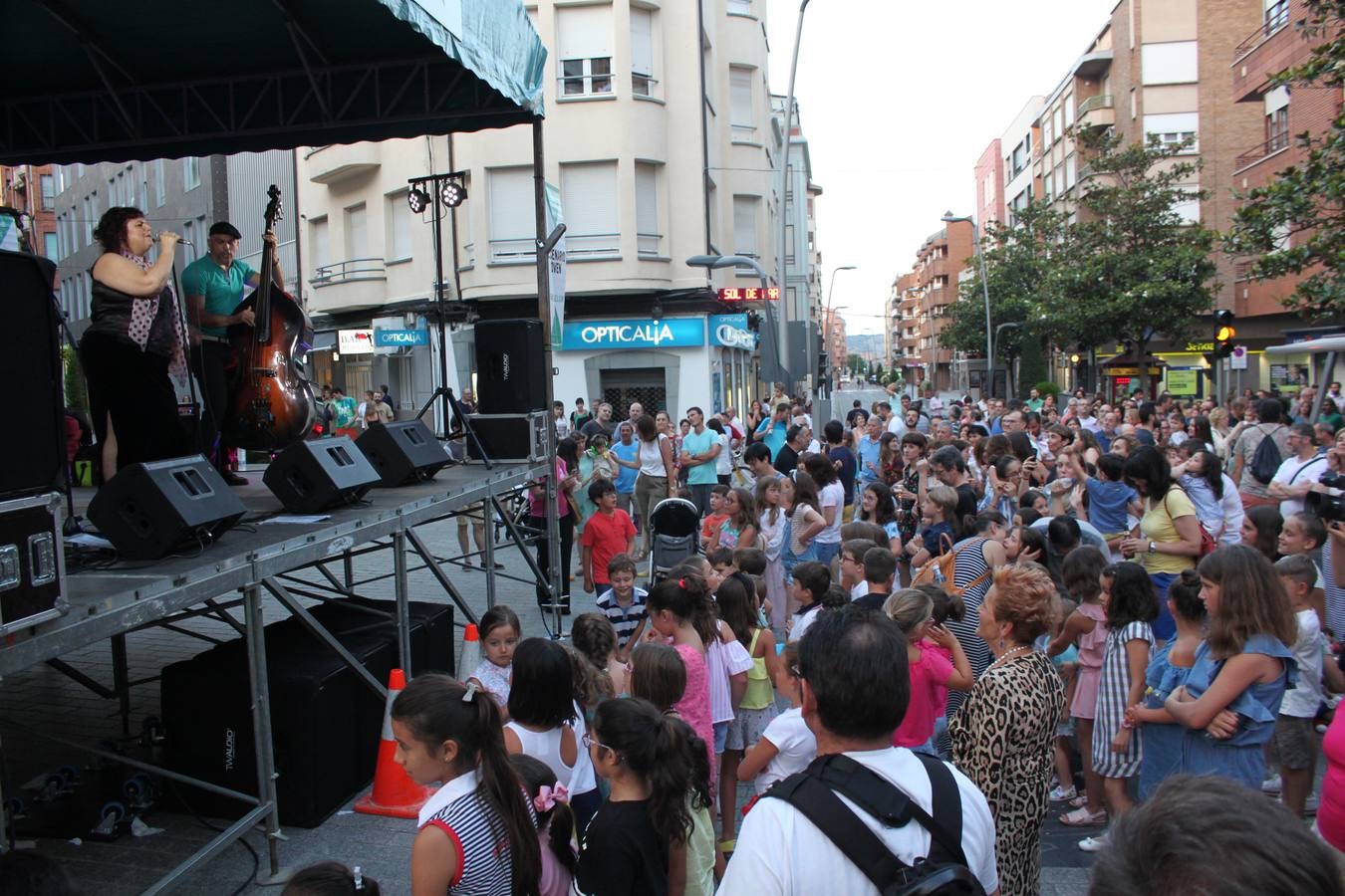 Primer concierto del festival de Arnedo.