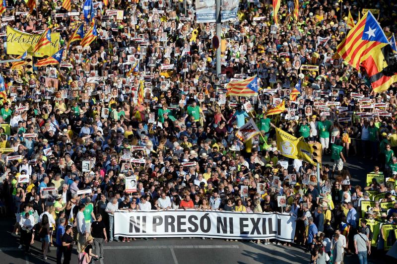 El expresident Puigdemont respalda en un mensaje desde Hamburgo la convocatoria de la ANC, Òmnium Cultural y la Asociación de Derechos Civiles de Cataluña