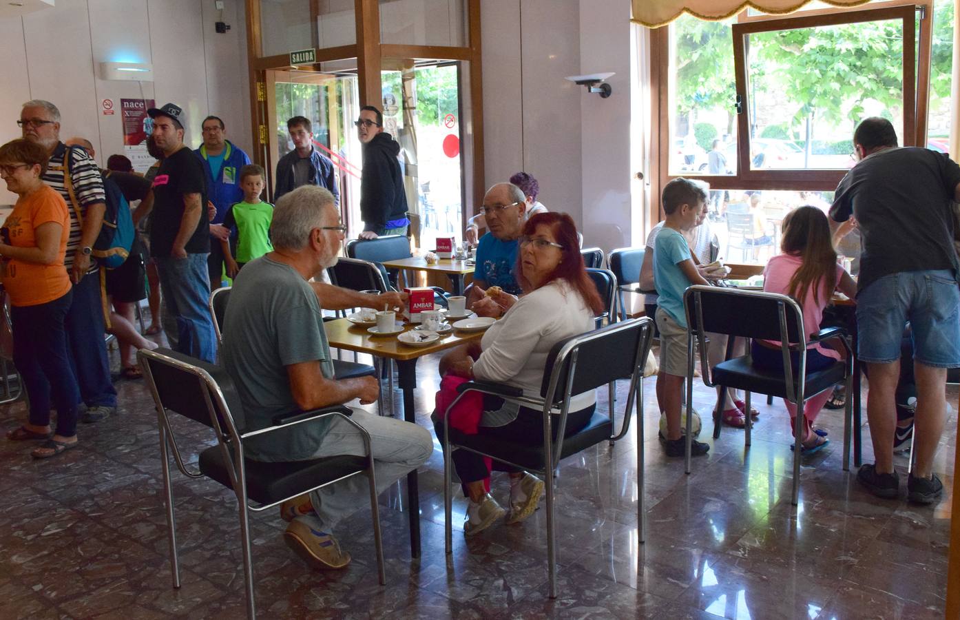 Las tormentas caídas el viernes provocaron la evacuación de los vecinos del camping de Navarrete.