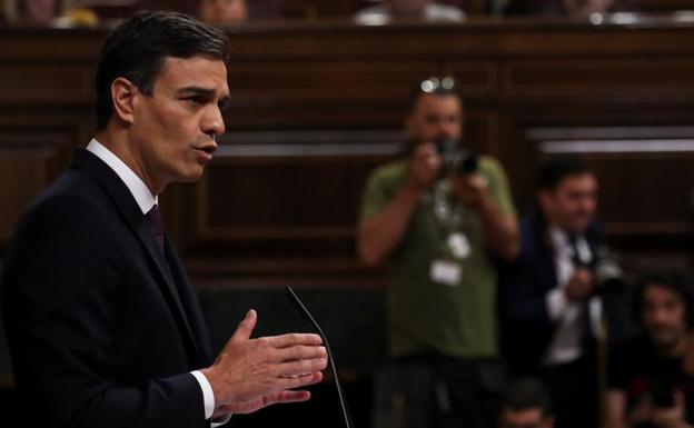 Pedro Sánchez explica sus medidas en el Congreso