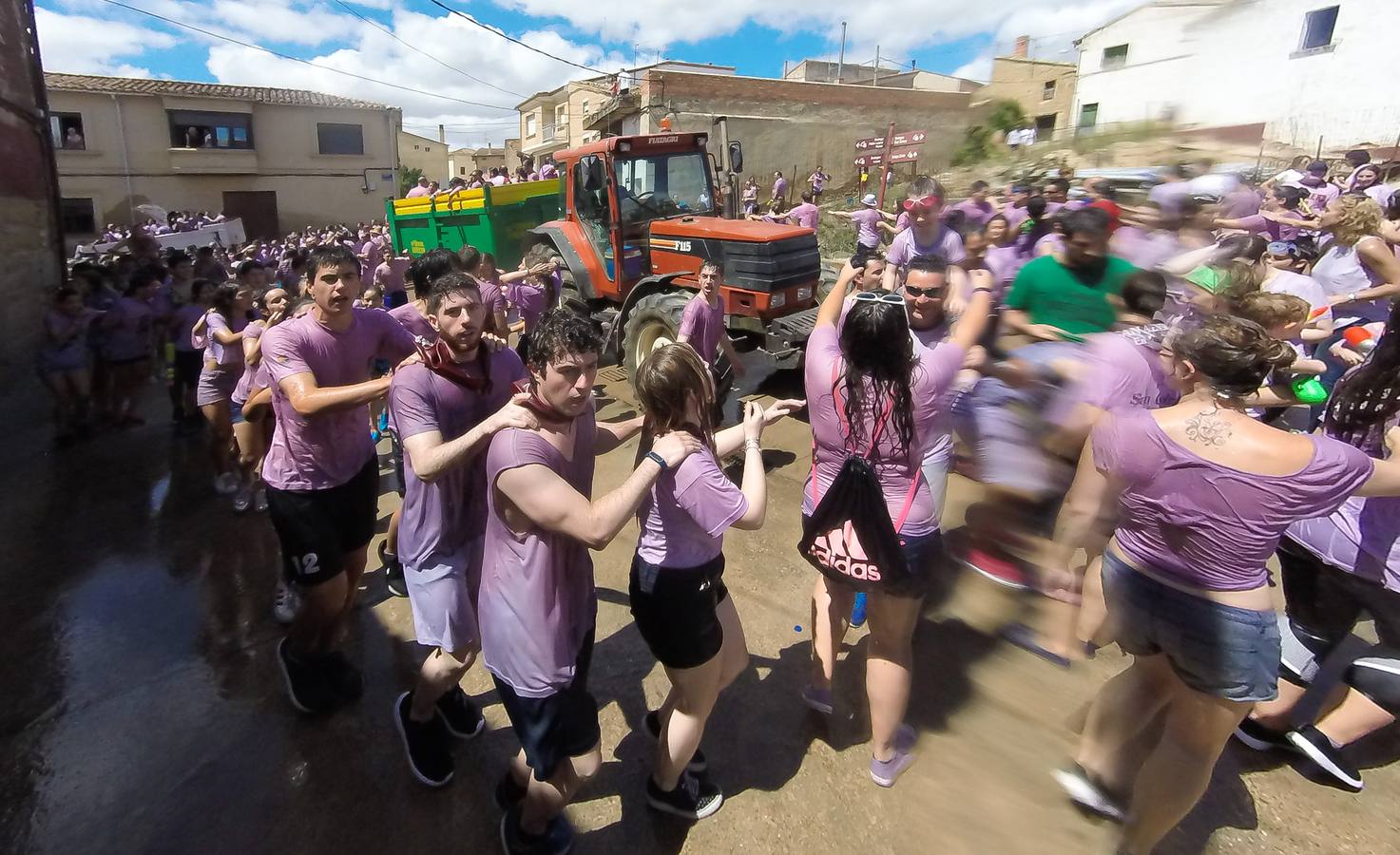 Las imágenes de la batalla