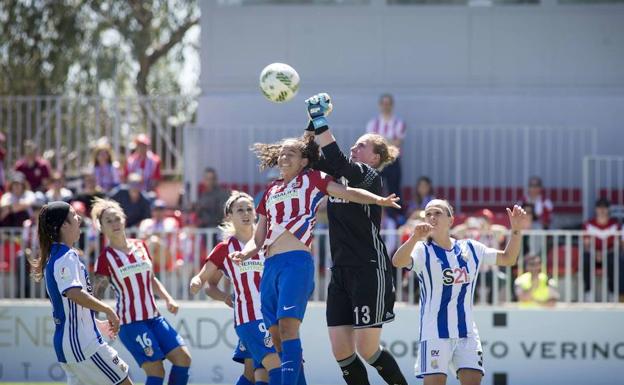 Un partido de la Liga Iberdrola. 