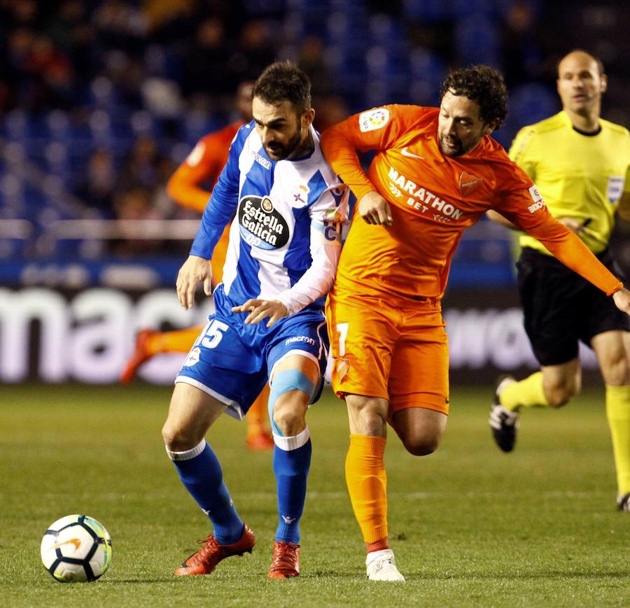 Deportivo y Málaga se verán las caras en Segunda esta temporada.