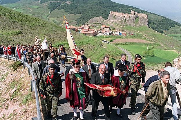 Procesión en Clavijo por Santiago