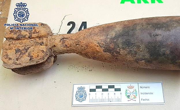 Desactivadas una granada de mortero en Cervera y otra de mano en un piso de Logroñol