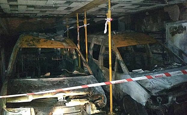 El pirómano sigue suelto: arden dos coches más en Logroño, y ya son 14 este mes