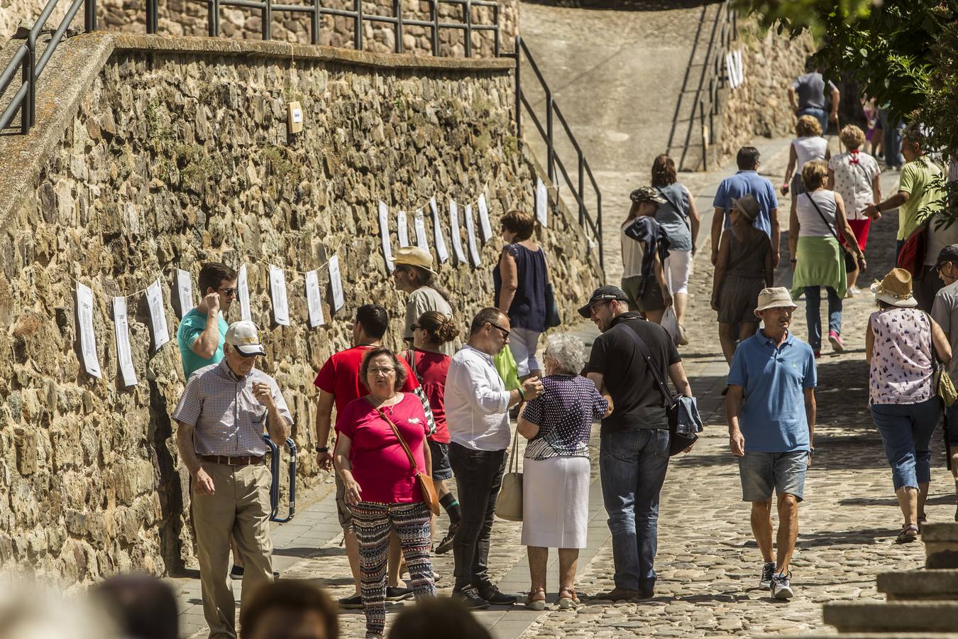 Un abarrotado y soleado Cabezón de Cameros acogió el tradicional día dedicado a esta comarca riojana