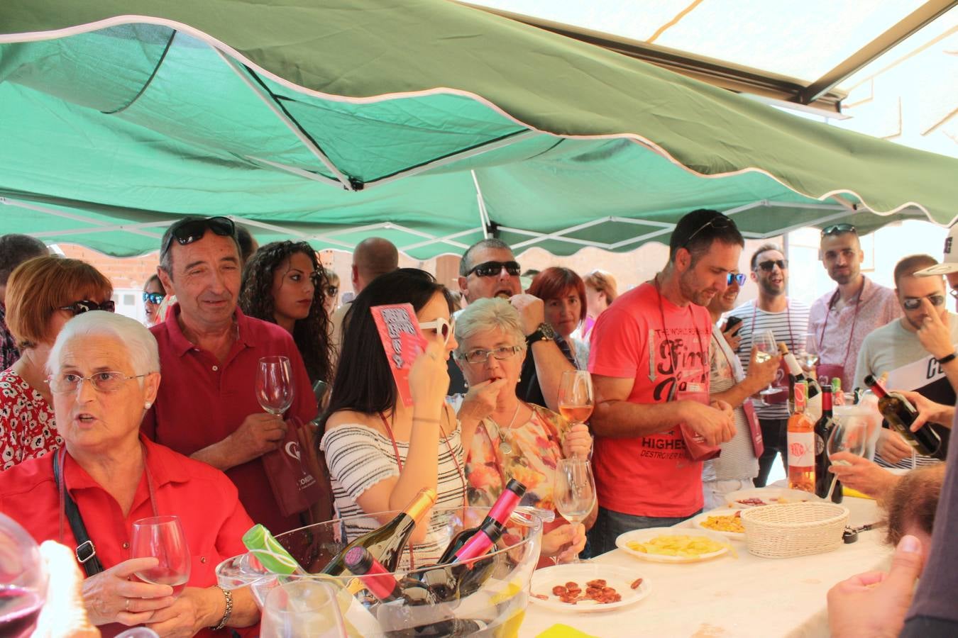 Gran ambiente en la localidad riojalteña.