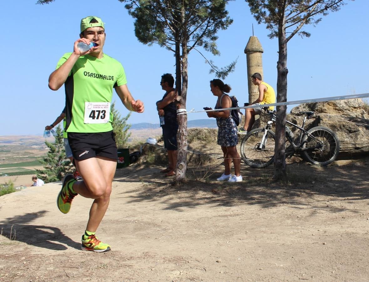 380 corredores han participado hoy en esta carrera celebrada Cuzcurrita del Río Tirón.