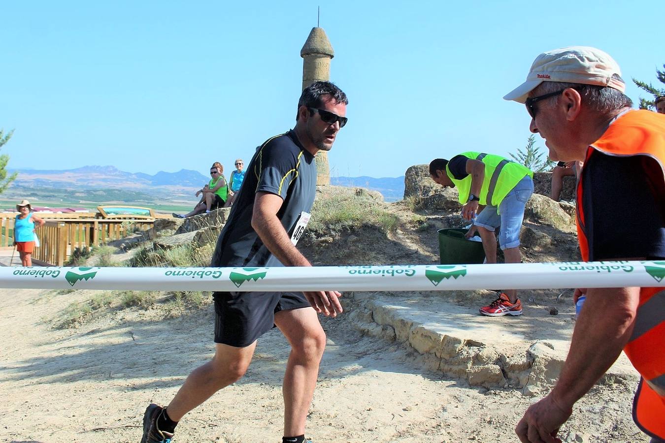 380 corredores han participado hoy en esta carrera celebrada Cuzcurrita del Río Tirón.