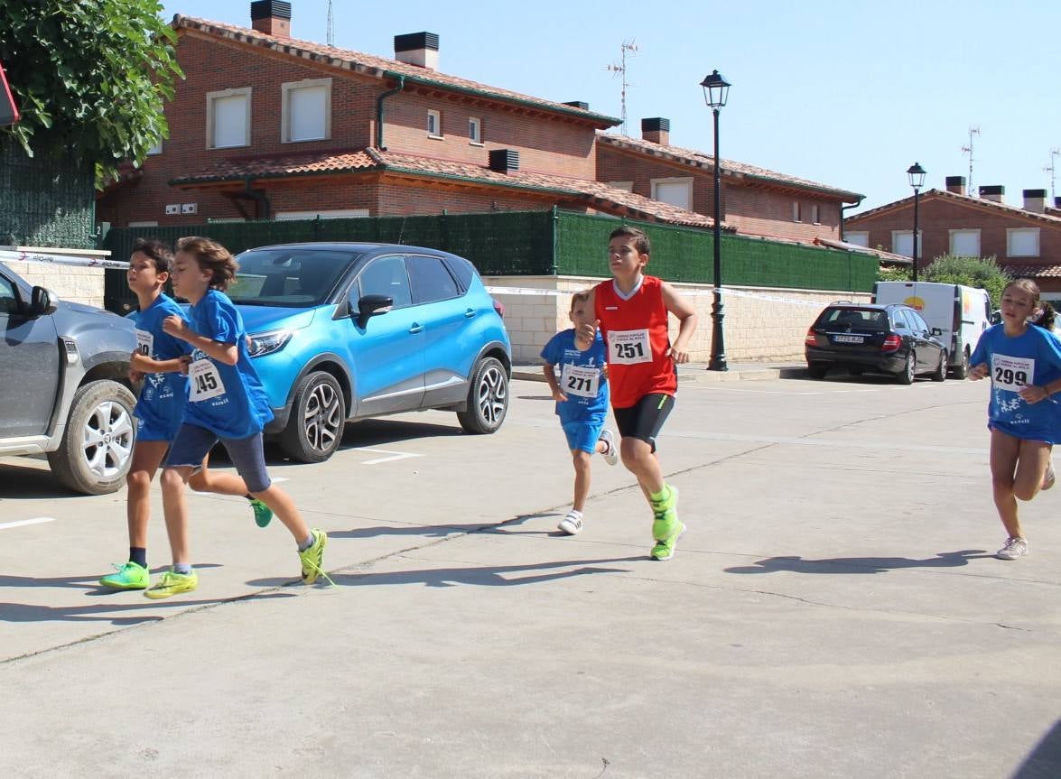 380 corredores han participado hoy en esta carrera celebrada Cuzcurrita del Río Tirón.