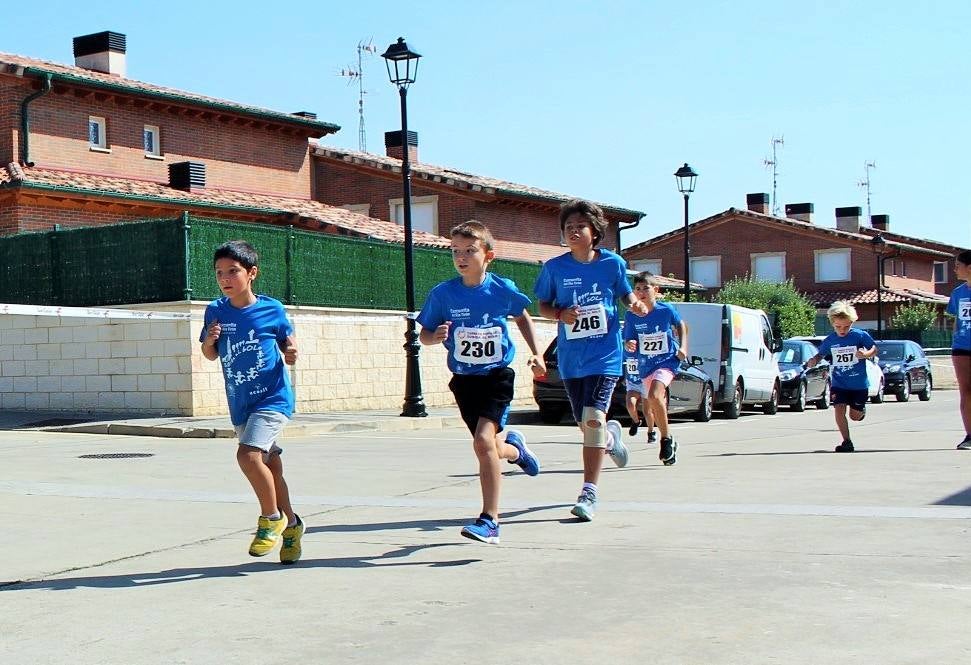 380 corredores han participado hoy en esta carrera celebrada Cuzcurrita del Río Tirón.
