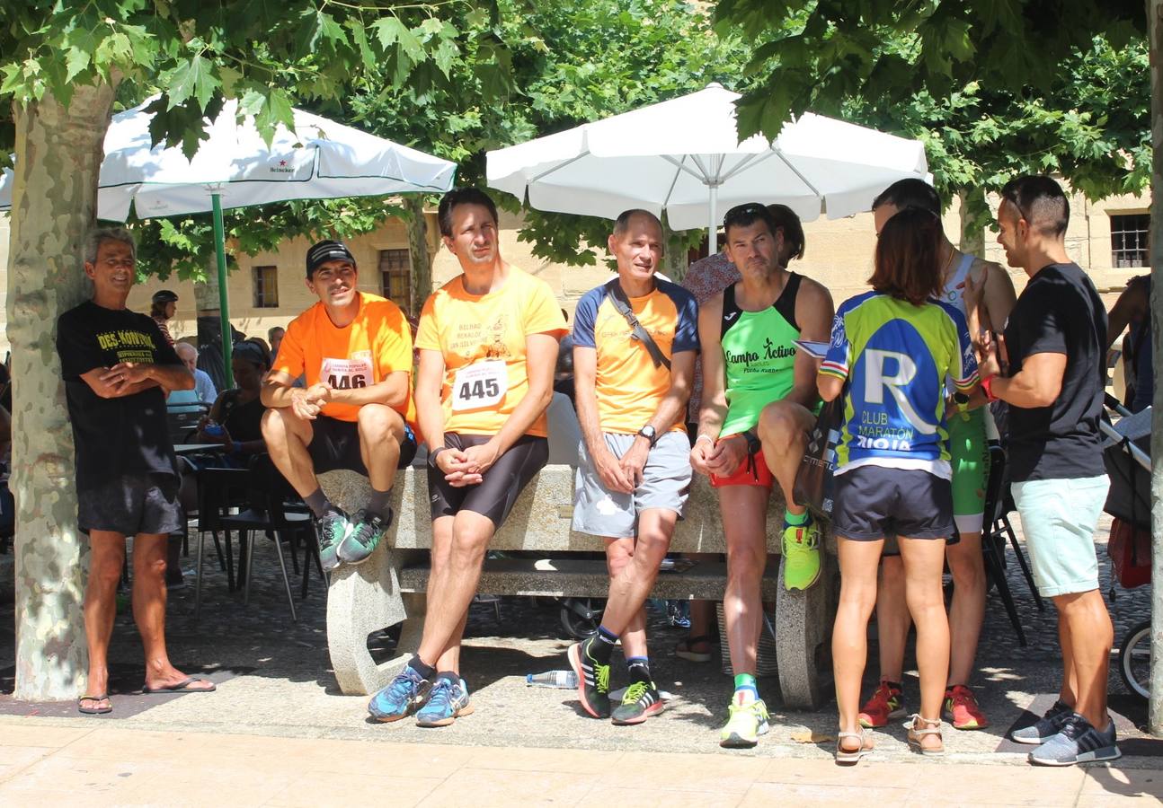 380 corredores han participado hoy en esta carrera celebrada Cuzcurrita del Río Tirón.