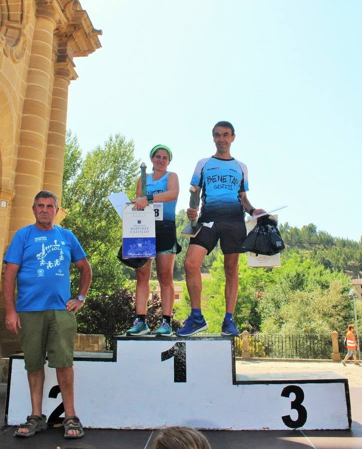 380 corredores han participado hoy en esta carrera celebrada Cuzcurrita del Río Tirón.