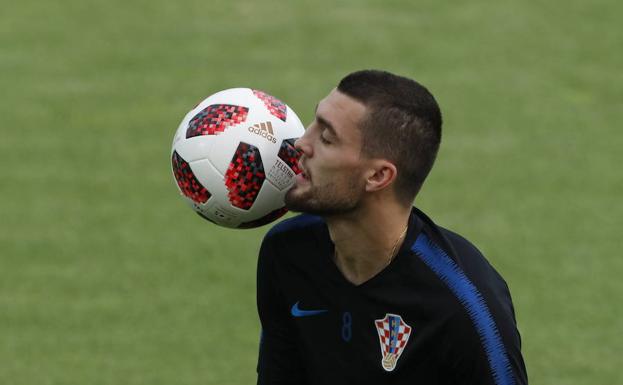 Mateo Kovacic, durante el Mundial de Rusia. 