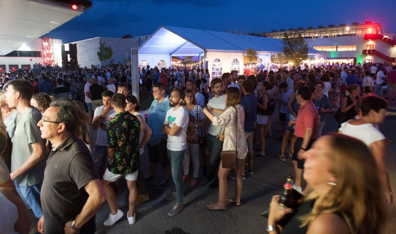 Ambientazo en el Museo Würth en la segunda cita de 'De noche, el museo suena'.