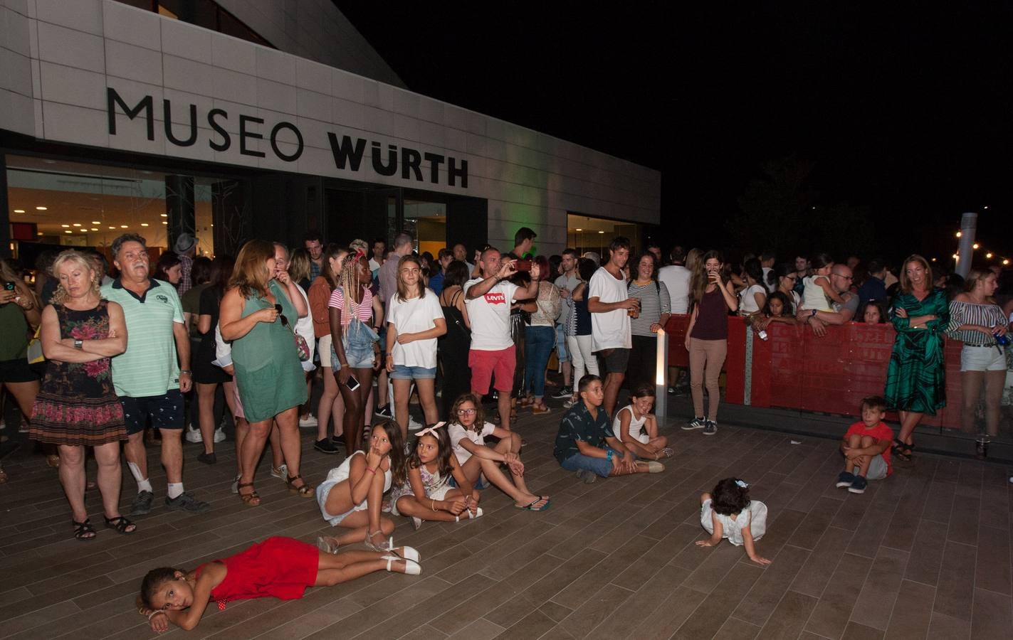 Ambientazo en el Museo Würth en la segunda cita de 'De noche, el museo suena'.