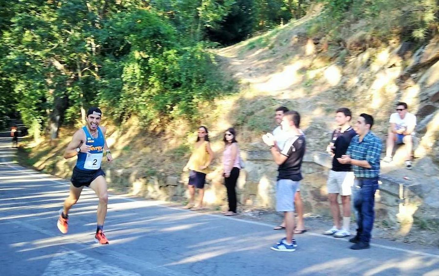 XVIII Carrera Puente a Puente 'Trofeo Violeta Villanueva' en la que se han impuesto Nacho Hernando y Susana Arrúa vuelven a ganar en Ezcaray.