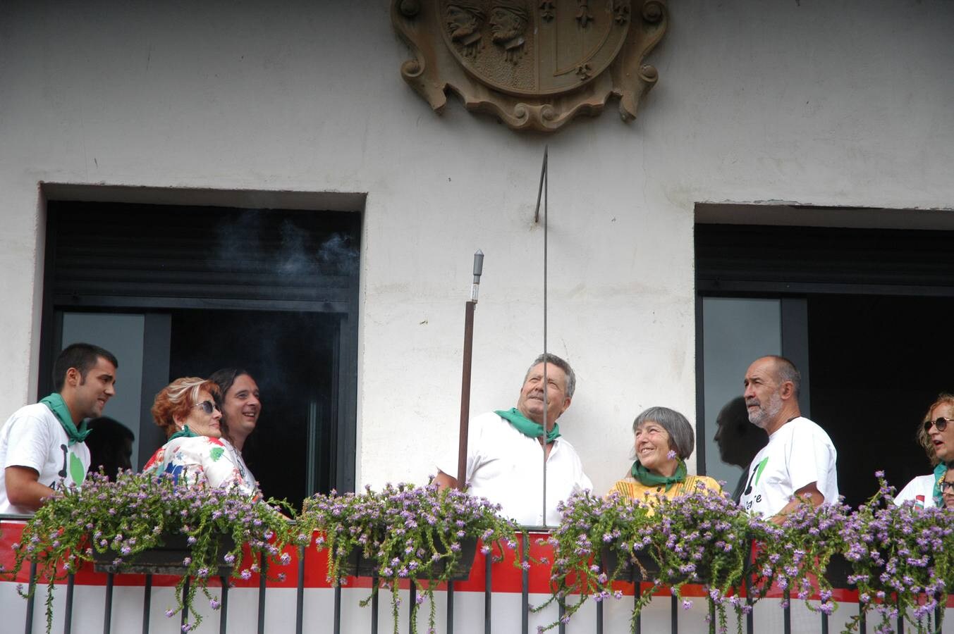 Así fueron lso primeros momentos de las fiestas de la localidad