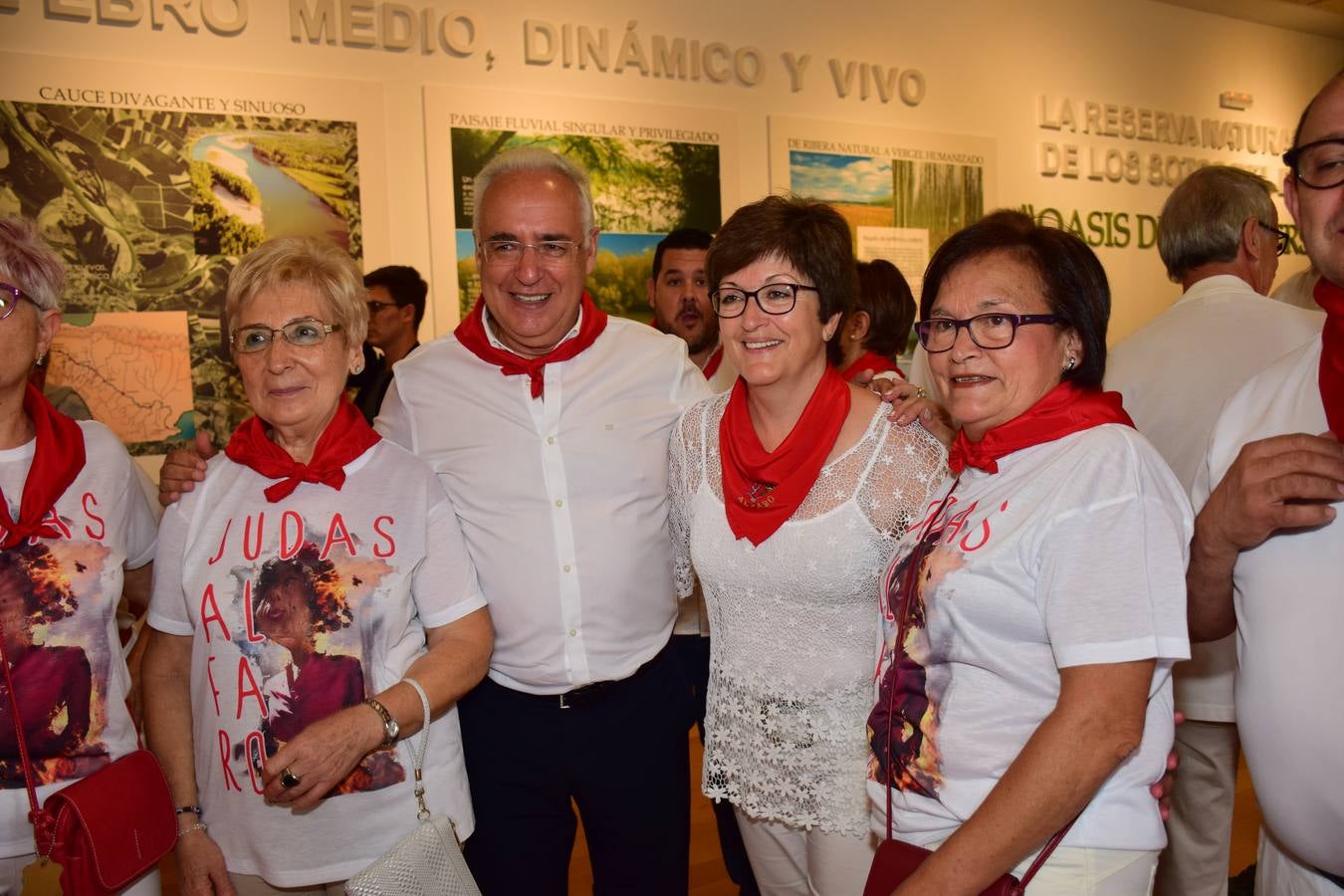 Las imágenes del interior de la Casa Consistorial alfareña en el inicio de sus fiestas