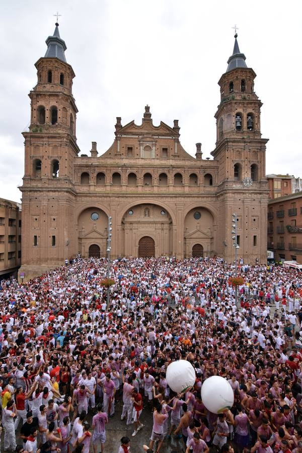 Así vivieron los más jóvenes el inicio de las fiestas alfareñas