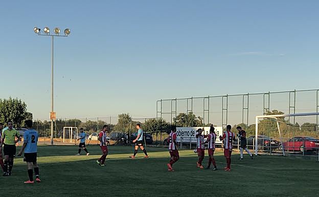 Goleada de la UD Logroñés en San Roque