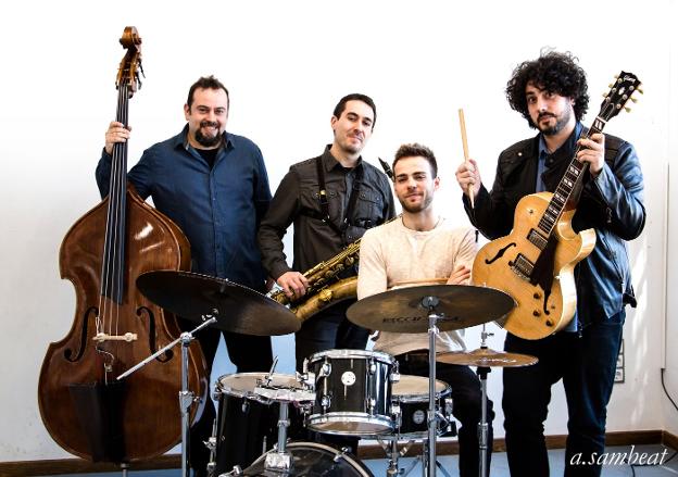 Imagen promocional de Manolo Valls Quartet. :: a. Sambeat