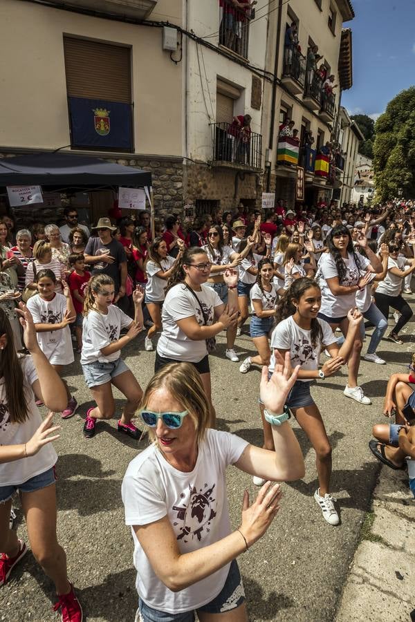 Las imágenes de la jornada solidaria en Torrecilla en Cameros