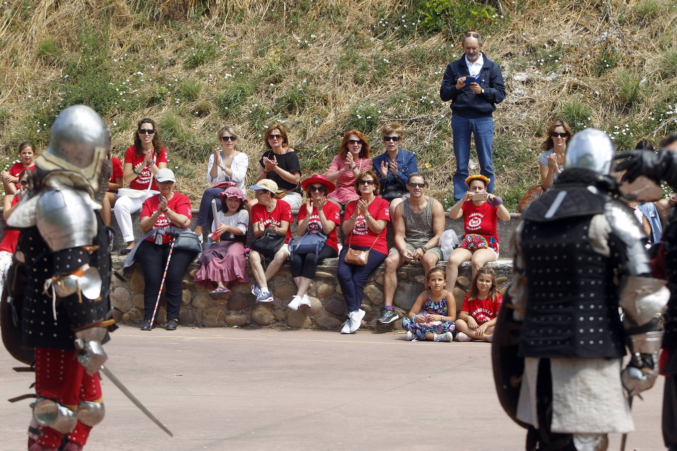 Las imágenes de la jornada solidaria en Torrecilla en Cameros