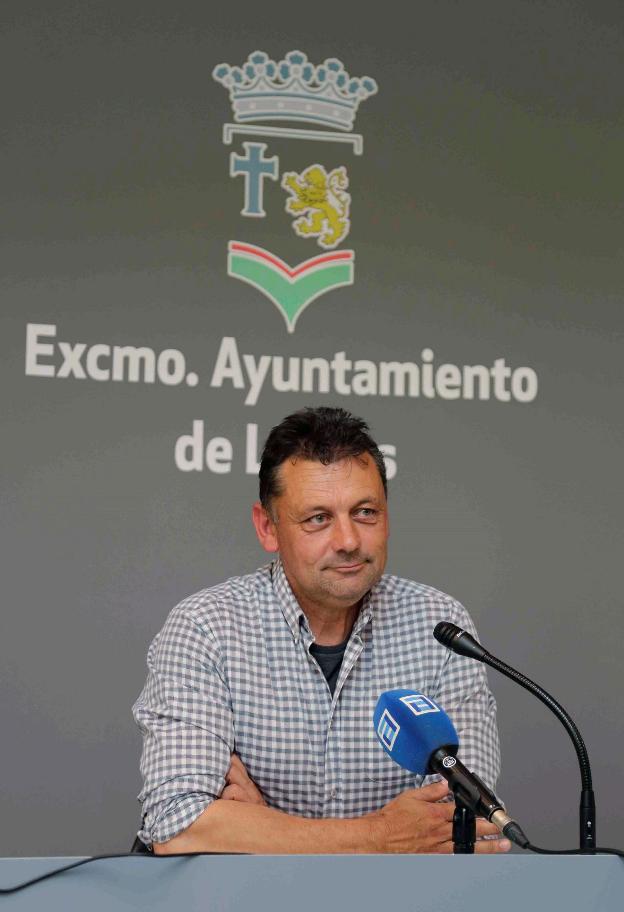 Javier Ardines, el pasado día 17. :: Alberto Morante / efe