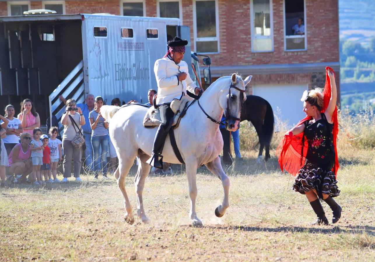 Las imágenes de la tradicional carrera ecuestre del Iregua