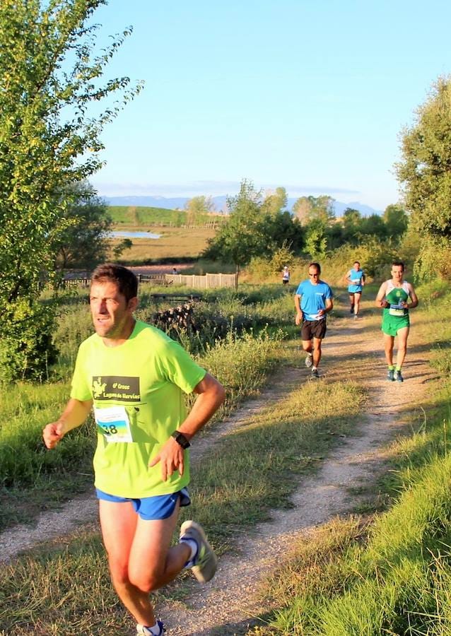 Ángel Marugán y Nerea Ortega vencen en el XI Cross Laguna de Hervías