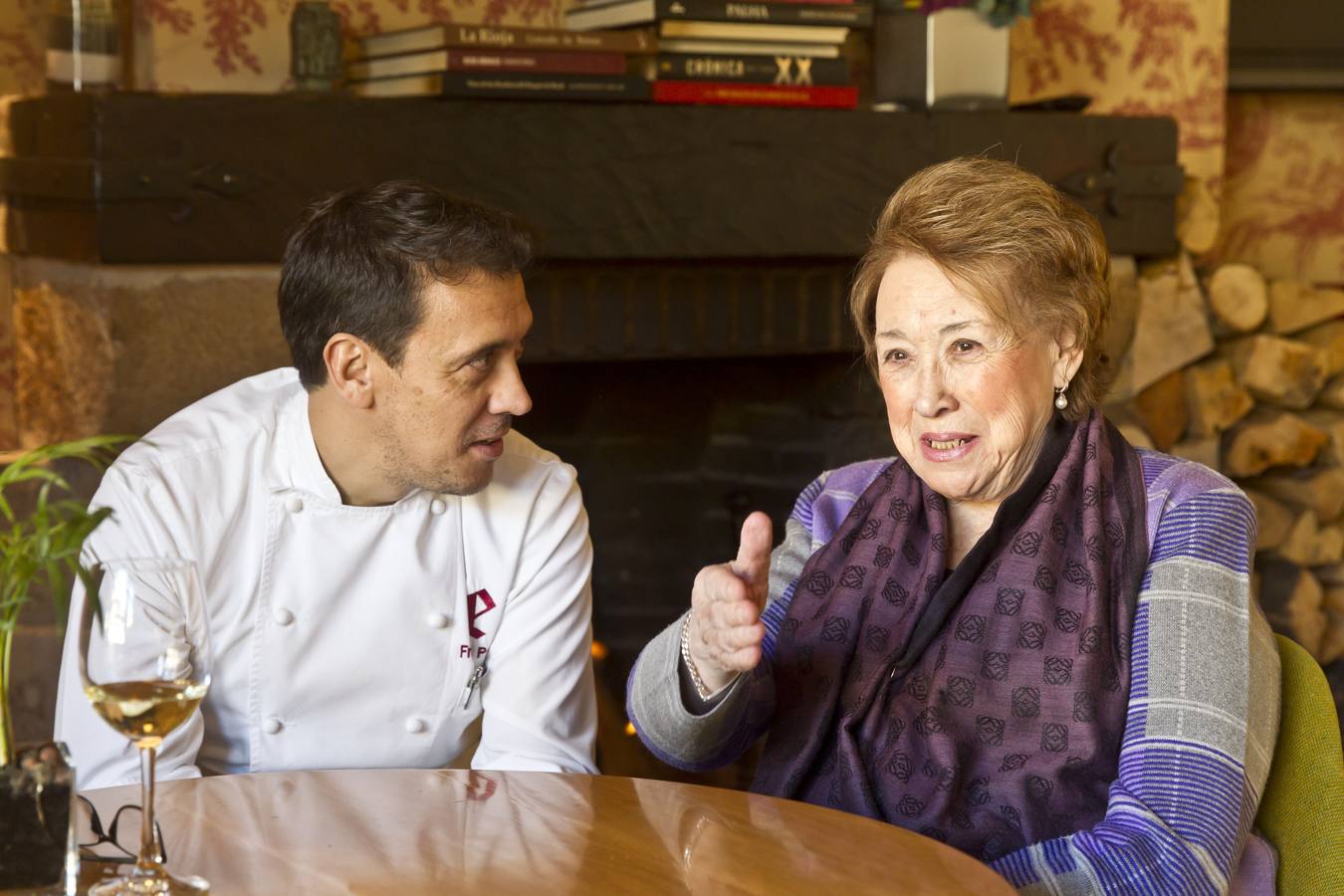 Imágenes de la vida de la gran dama de la cocina riojana, fallecida este 19 de agosto