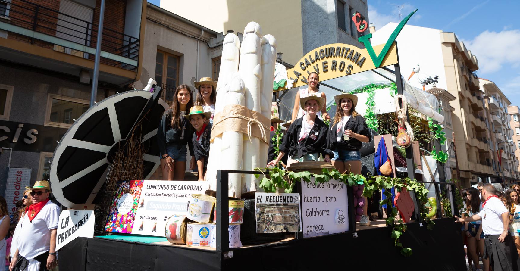 Las imágenes del comienzo de las fiestas de Calahorra 2018