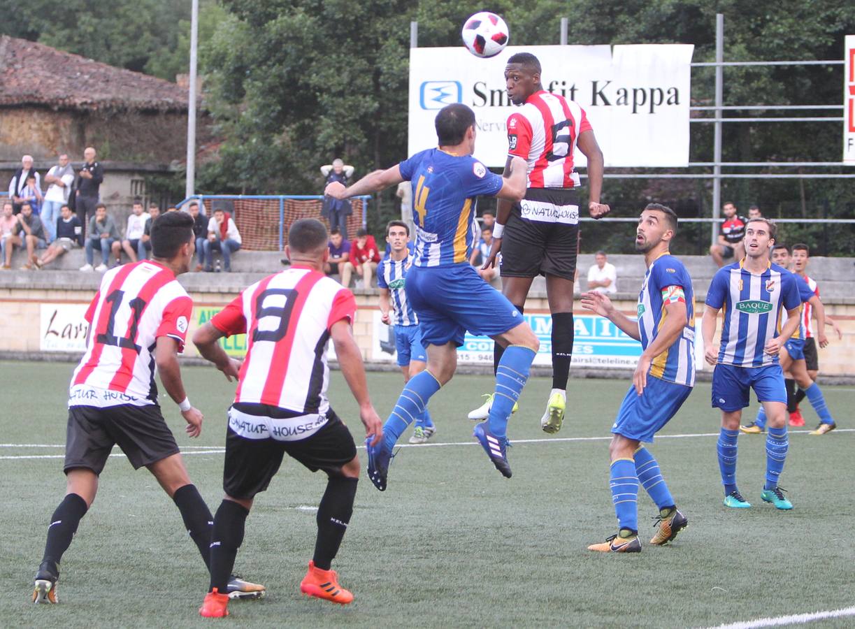 Las imágenes del empate entre Durango y UD Logroñés en la primera jornada de la liga 2018-19