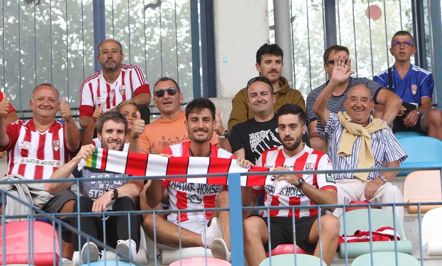 Las imágenes del empate entre Durango y UD Logroñés en la primera jornada de la liga 2018-19