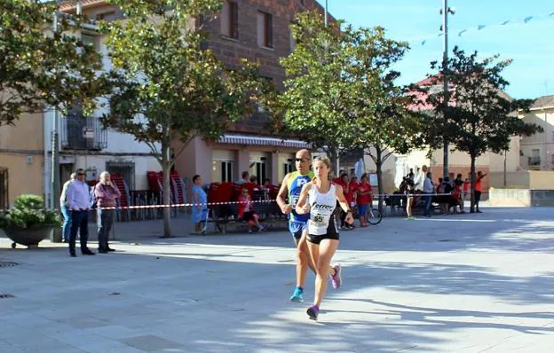 Silvia Gallo, vencedora de la categoría femenina de la prueba. :: D.M.A.