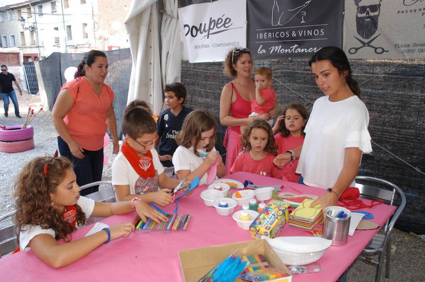 Las actividades de ocio estuvieron dedicadas a todos los públicos en la calle Teatro y en la carpa 