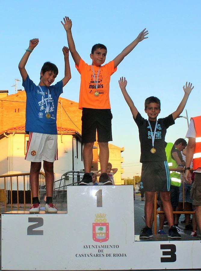 Alberto Moral y Arantxa Ruiz fueron los más rápidos en el Cross de Castañares en una tarde sofocante para el atletismo.