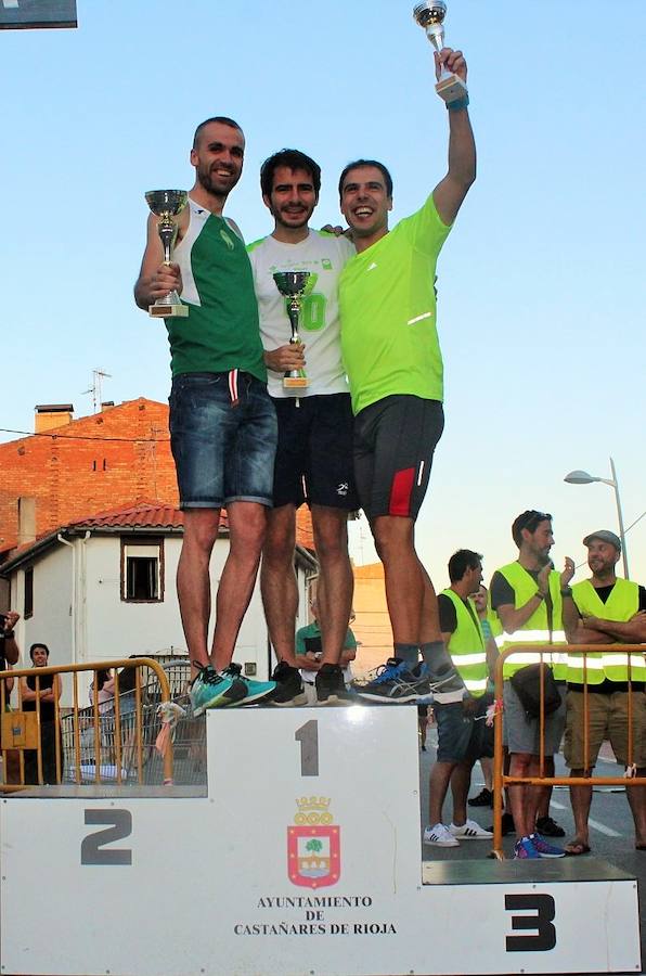 Alberto Moral y Arantxa Ruiz fueron los más rápidos en el Cross de Castañares en una tarde sofocante para el atletismo.