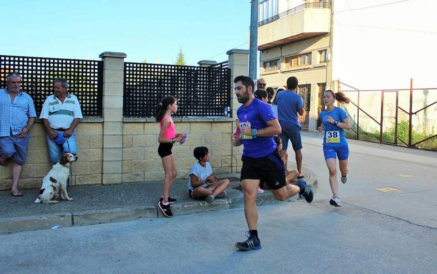 Alberto Moral y Arantxa Ruiz fueron los más rápidos en el Cross de Castañares en una tarde sofocante para el atletismo.