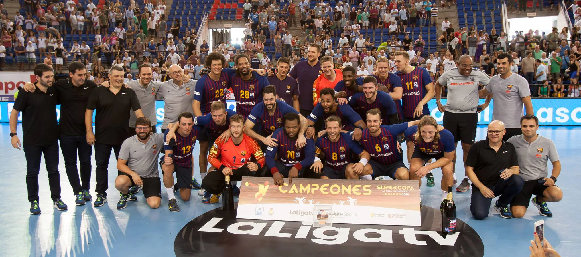 Fotos: Supercopa Asobal: El Ciudad de Logroño no puede con el Barça (27-35)