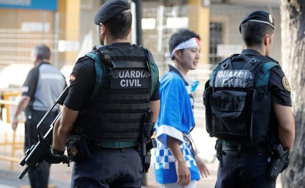 Agentes de la Guardia Civil.