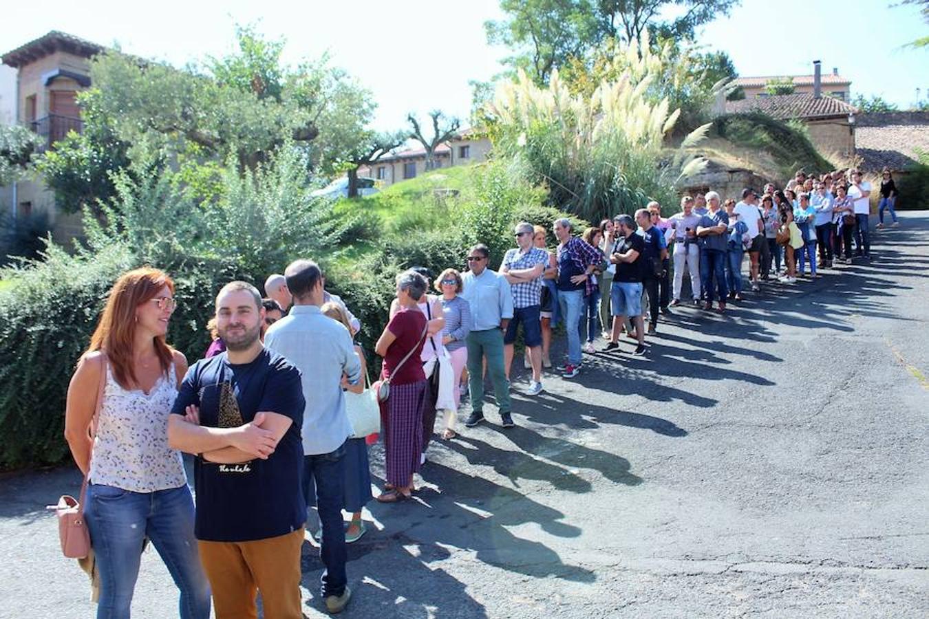 El cantautor protagoniza el acto 'Convesación en torno al vino' enmarcado en torno a los actos de la programaciónde 'El Rioja y los 5 sentidos'