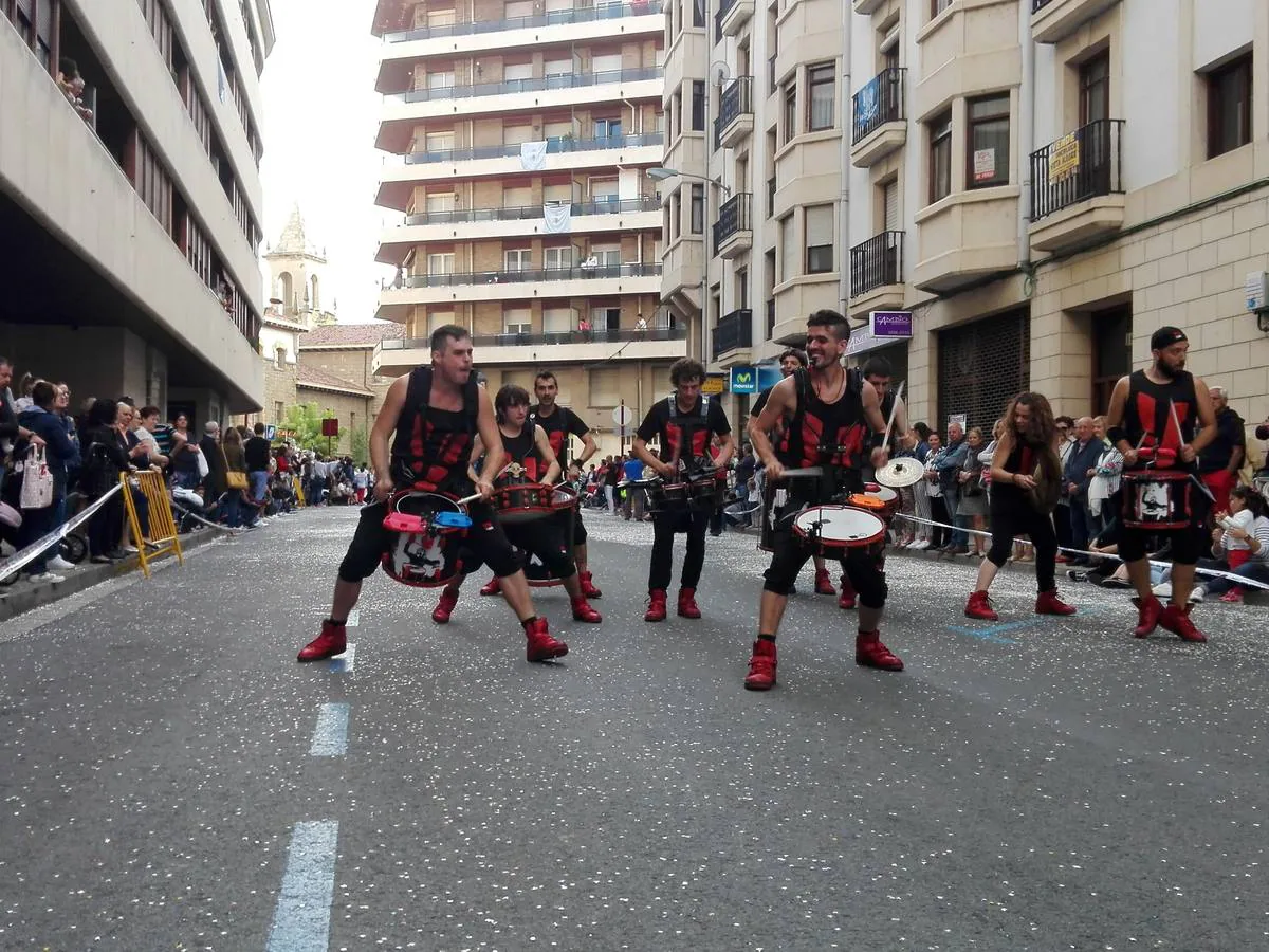 Fotos: Desfile de carrozas en Haro