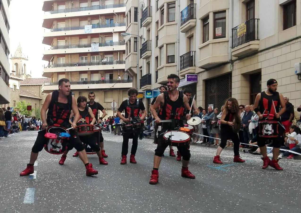 Fotos: Desfile de carrozas en Haro