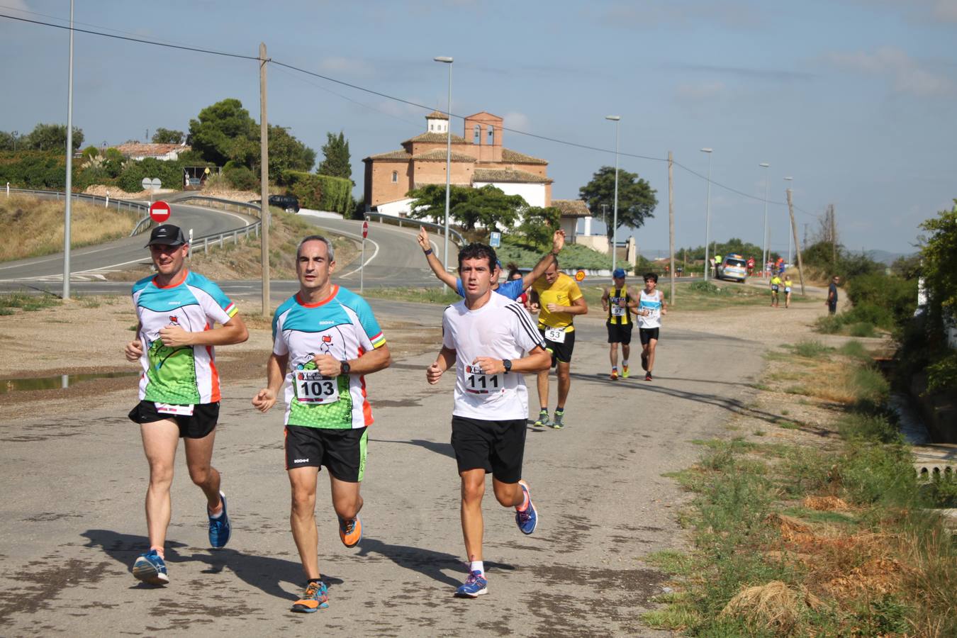 Fotos: La X Ruta Jacobea del Ebro reúne a 200 corredores