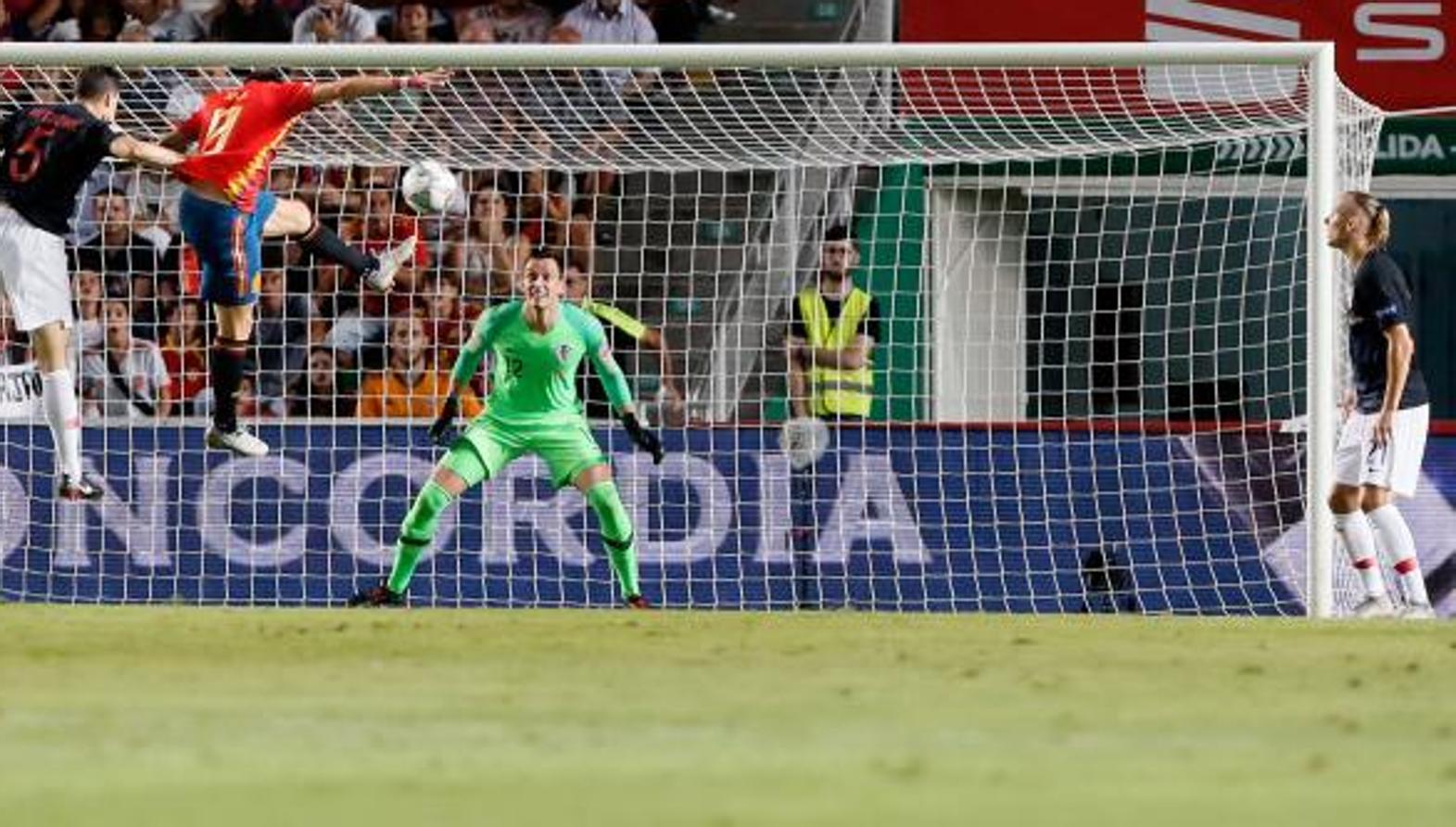 Fotos: El España-Croacia, en imágenes